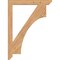 Ekena Millwork Westlake Slat Smooth Bracket, Western Red Cedar, 3 1/2"W x 34"D x 46"H BKT04X34X46WTL06SWR - alternate 2